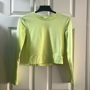 Cropped Cozecore Top with Keyhole Back